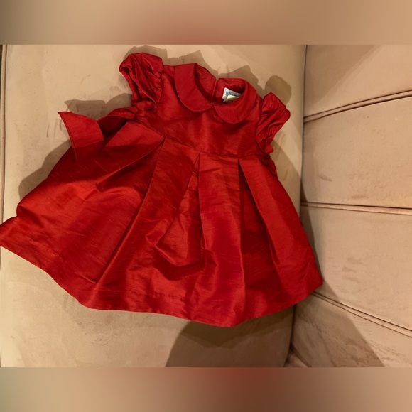 Gorgeous little red dress perfect for Christmas or any formal occasion . 9M - Picture 2 of 6